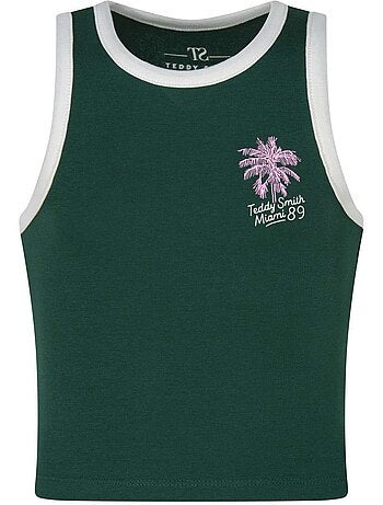 TEDDY SMITH - Débardeur coton à rayures ajusté