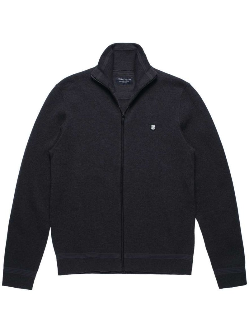 TEDDY SMITH - Gilet coton régular Gris - Kiabi