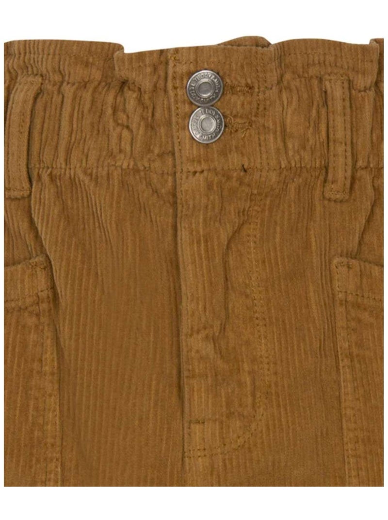 TEDDY SMITH - Jupe courte coton Gris Marron Blanc - Kiabi
