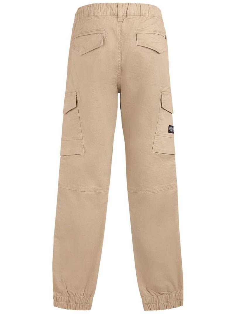 TEDDY SMITH - Pantalon coton cargo Beige - Kiabi