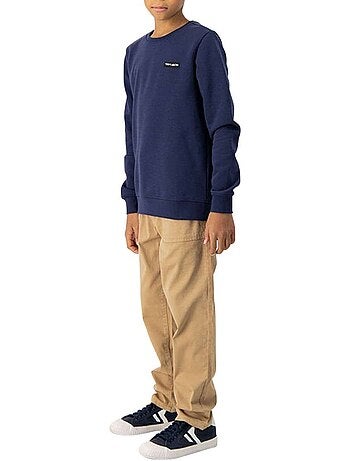 TEDDY SMITH - Pantalon coton droit