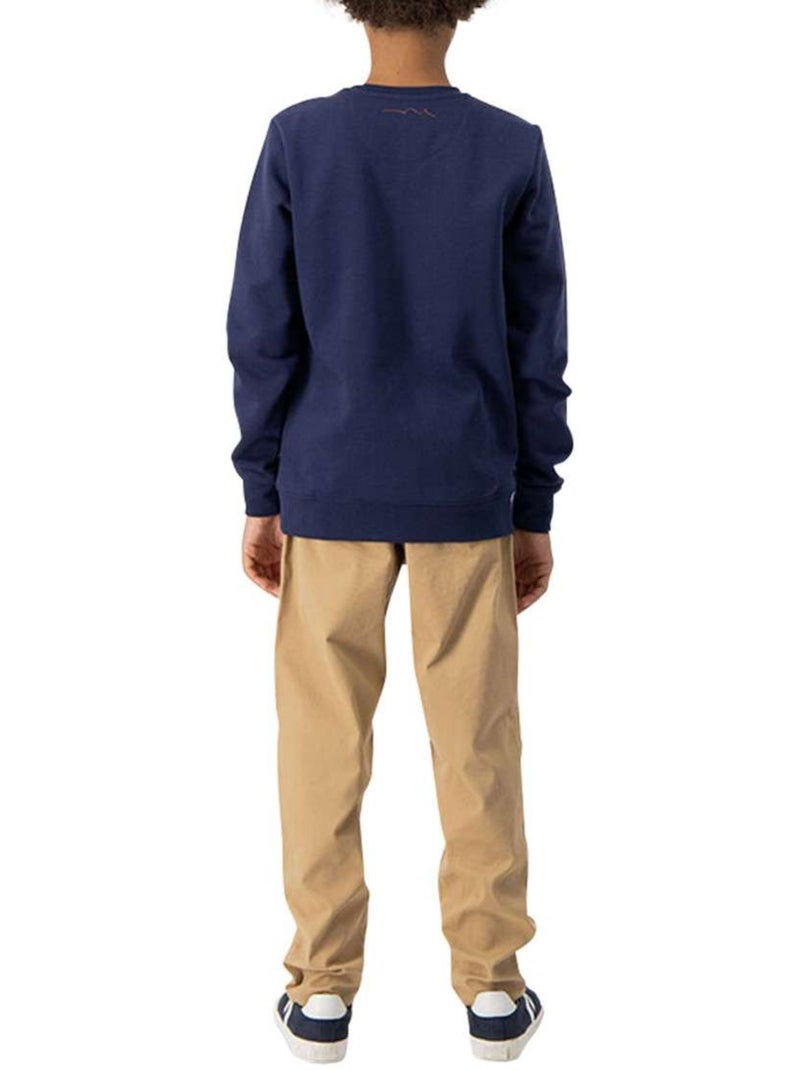 TEDDY SMITH - Pantalon coton droit Gris Marron Blanc - Kiabi
