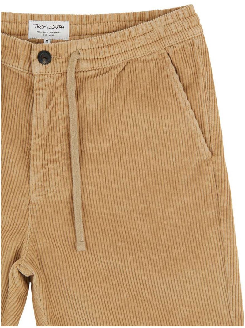 TEDDY SMITH - Pantalon coton en velours Beige - Kiabi