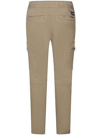 TEDDY SMITH - Pantalon coton mélangé droit