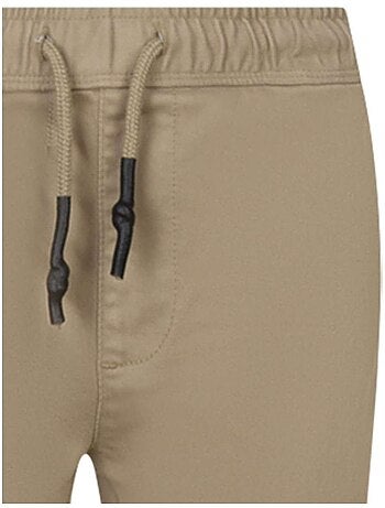 TEDDY SMITH - Pantalon coton mélangé droit