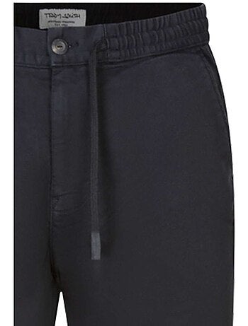 TEDDY SMITH - Pantalon coton mélangé droit