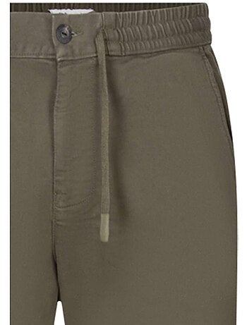 TEDDY SMITH - Pantalon coton mélangé droit