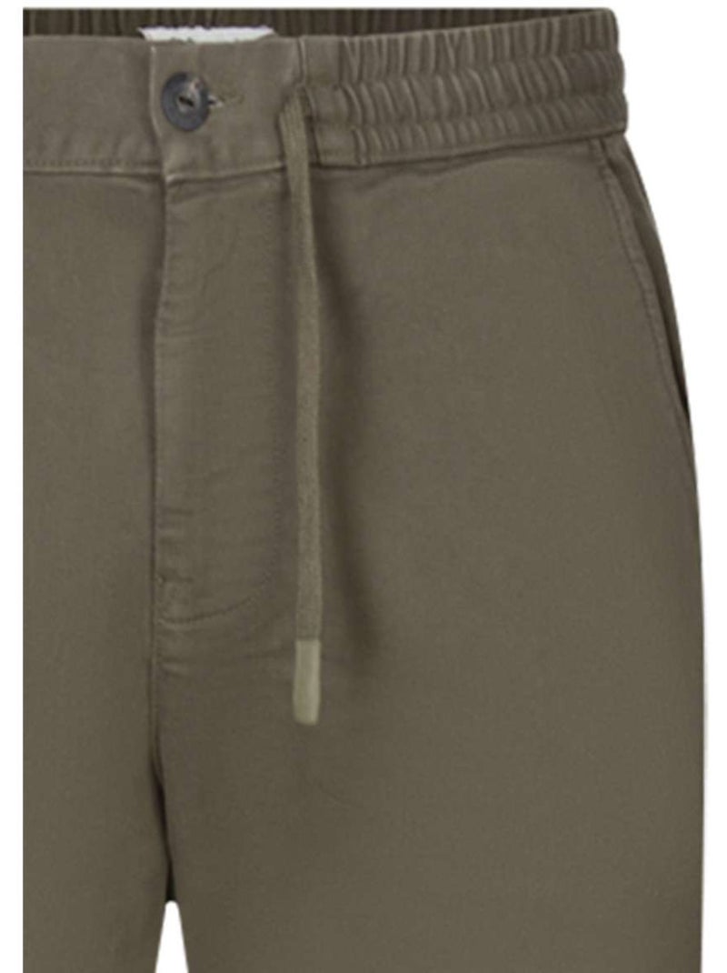 TEDDY SMITH - Pantalon coton mélangé droit Vert - Kiabi