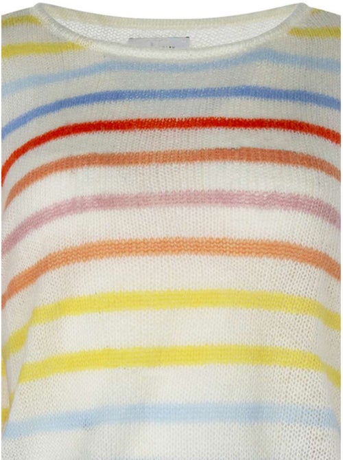 TEDDY SMITH - Pull à rayures col rond droit - Kiabi