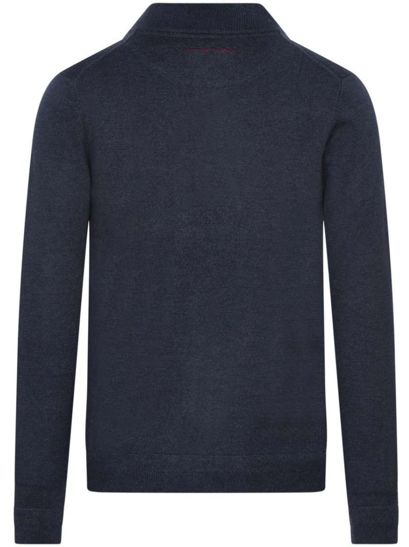 TEDDY SMITH - Pull col camionneur Bleu - Kiabi