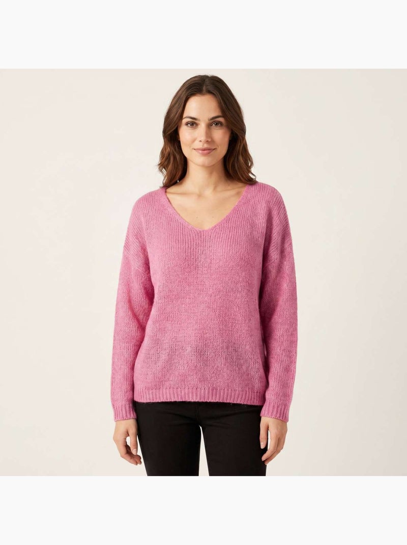 TEDDY SMITH - Pull col rond ample Rose - Kiabi