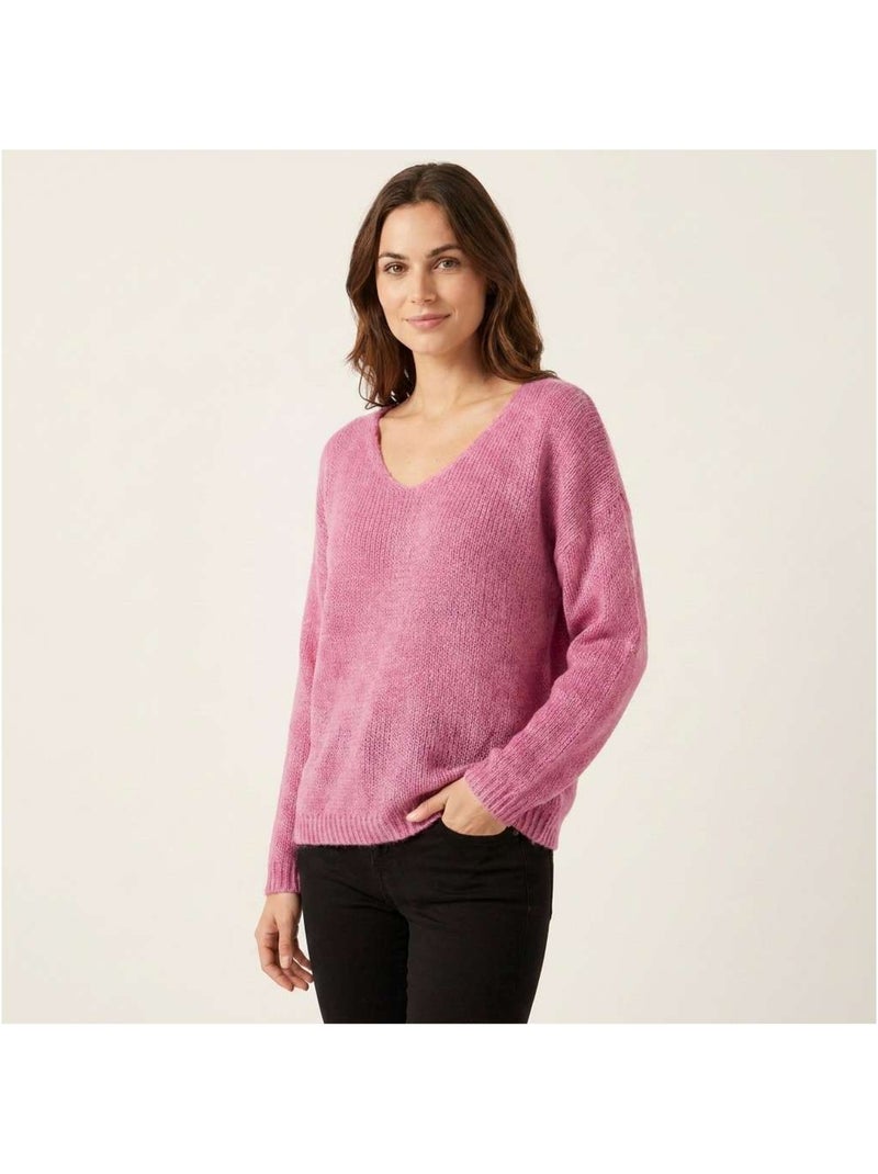 TEDDY SMITH - Pull col rond ample Rose - Kiabi