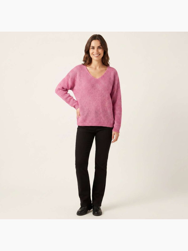 TEDDY SMITH - Pull col rond ample Rose - Kiabi