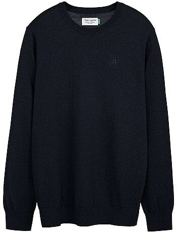 TEDDY SMITH - Pull coton mélangé col rond regular fit