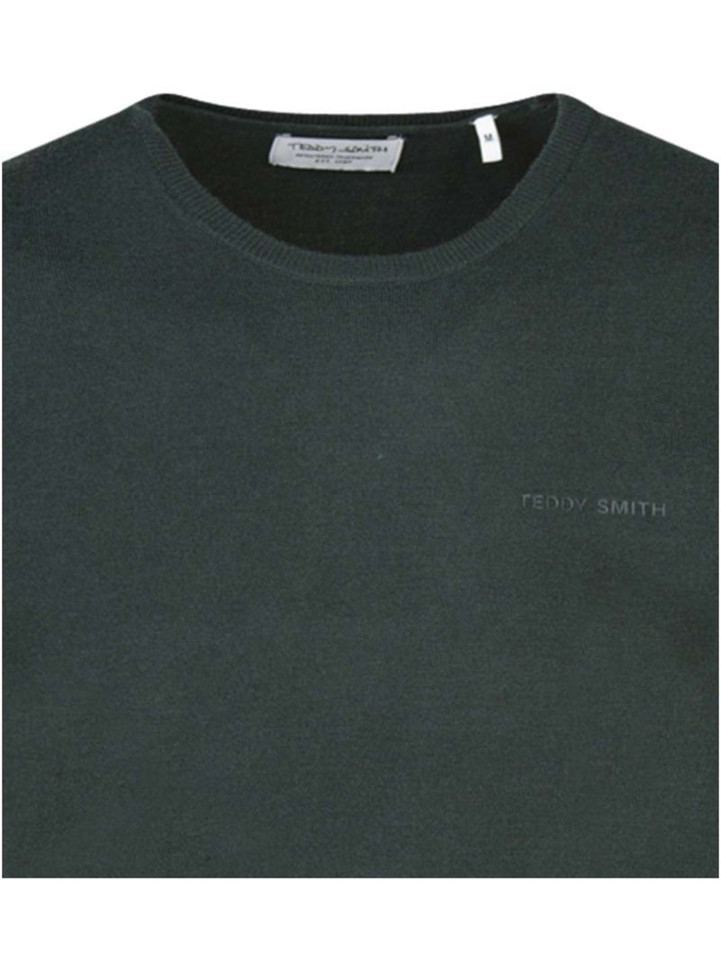 TEDDY SMITH - Pull col rond Vert - Kiabi