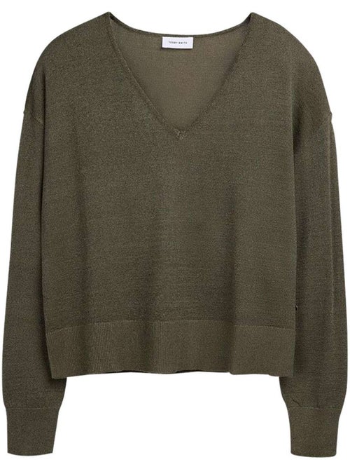 TEDDY SMITH - Pull col v ajusté - Kiabi