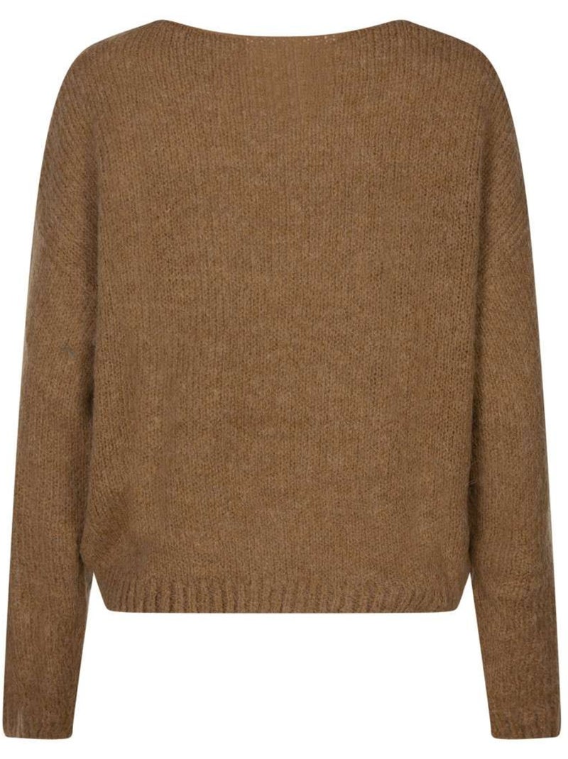TEDDY SMITH - Pull col v ample Gris Marron Blanc - Kiabi