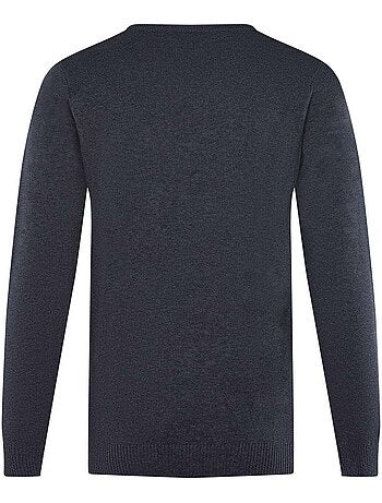 TEDDY SMITH - Pull coton chiné régular