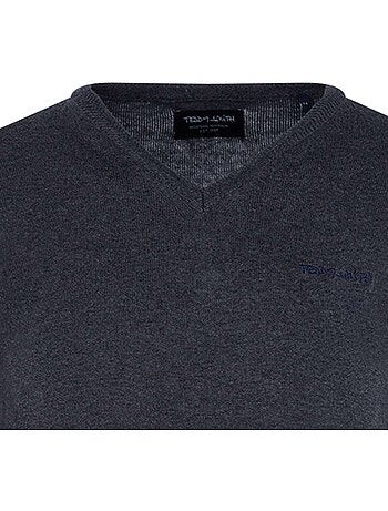 TEDDY SMITH - Pull coton chiné régular