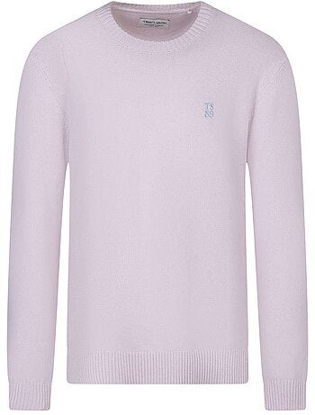 TEDDY SMITH - Pull coton col rond ample