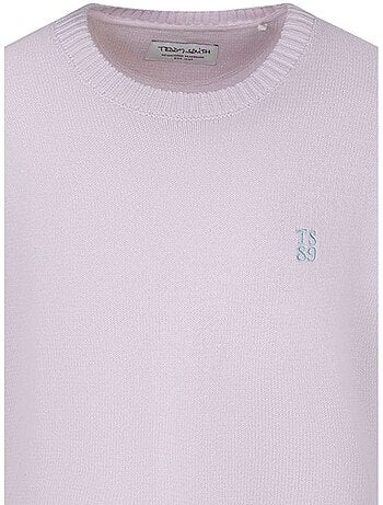 TEDDY SMITH - Pull coton col rond ample