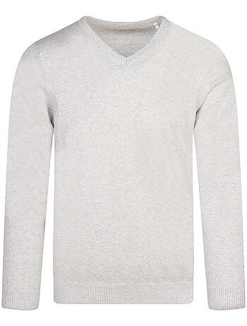 TEDDY SMITH - Pull coton col v