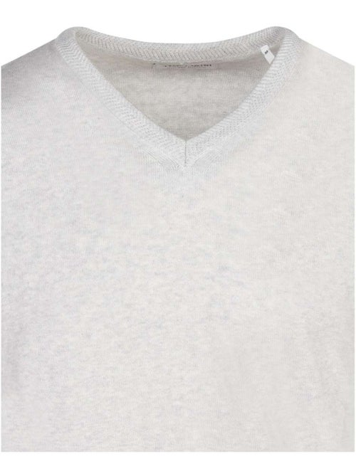 TEDDY SMITH - Pull coton col v - Kiabi