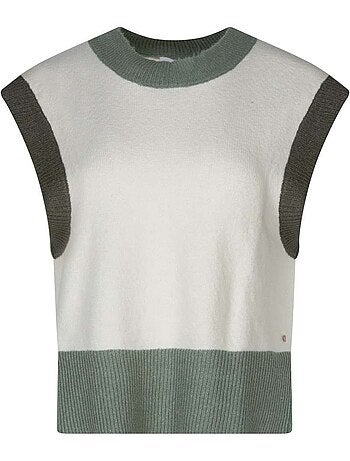 TEDDY SMITH - Pull coton mélangé col rond