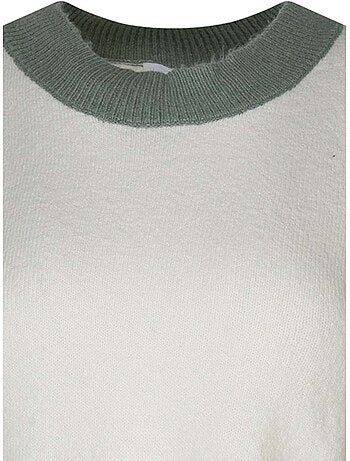 TEDDY SMITH - Pull coton mélangé col rond