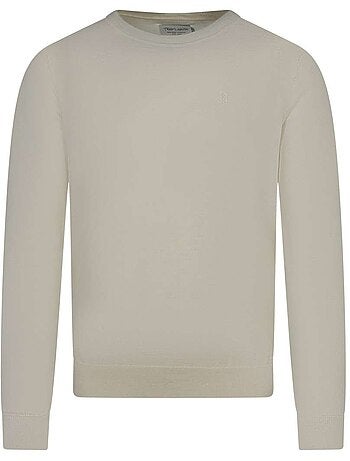 TEDDY SMITH - Pull coton mélangé col rond regular fit