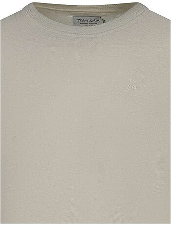 TEDDY SMITH - Pull coton mélangé col rond regular fit