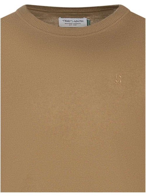TEDDY SMITH - Pull coton mélangé col rond regular fit - Kiabi