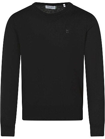 TEDDY SMITH - Pull coton mélangé col rond regular fit