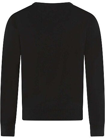 TEDDY SMITH - Pull coton mélangé col rond regular fit