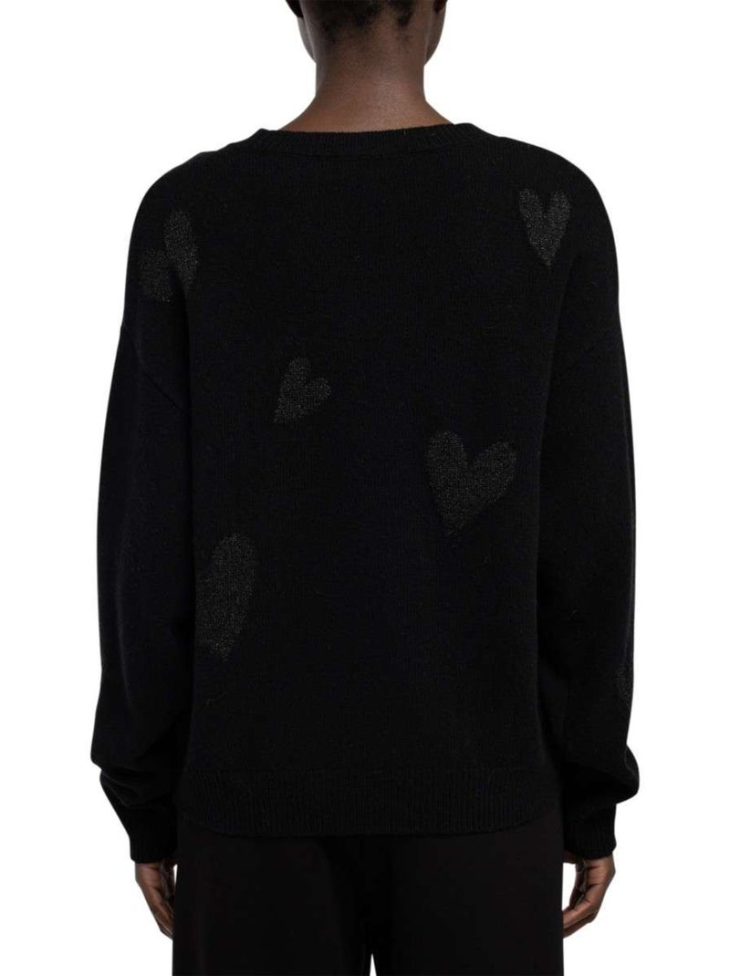 TEDDY SMITH - Pull laine col rond Noir - Kiabi