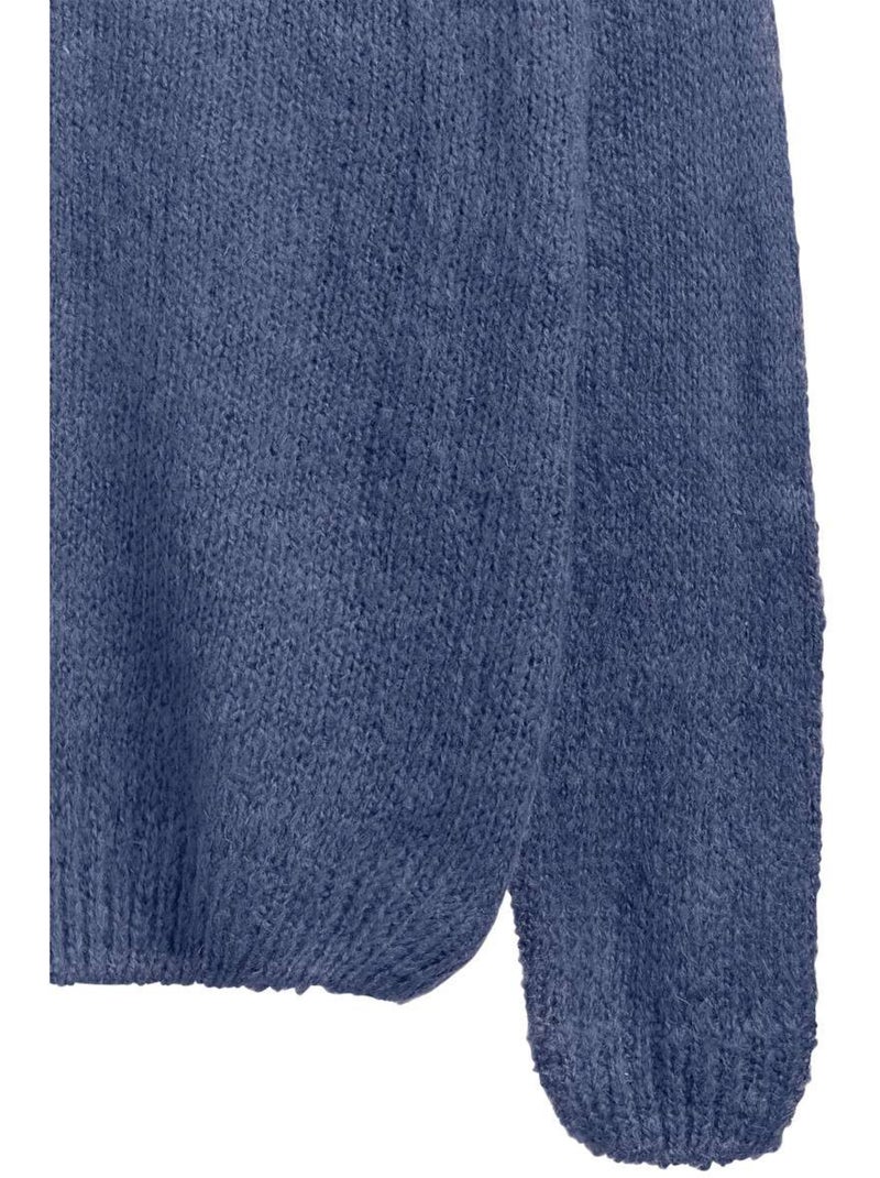 TEDDY SMITH - Pull laine col v Bleu - Kiabi