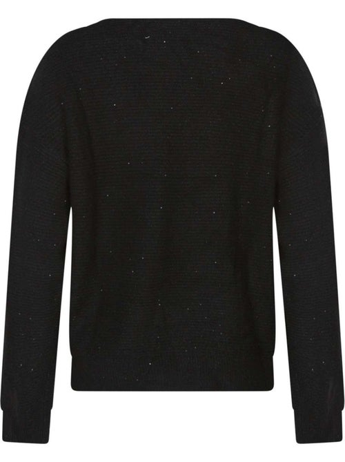 TEDDY SMITH - Pull pailleté col v droite - Kiabi