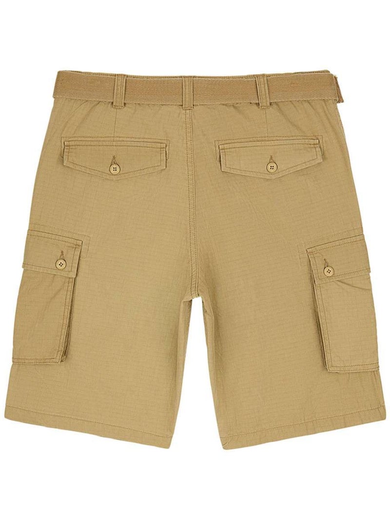 TEDDY SMITH - Short cargo coton regular Beige - Kiabi
