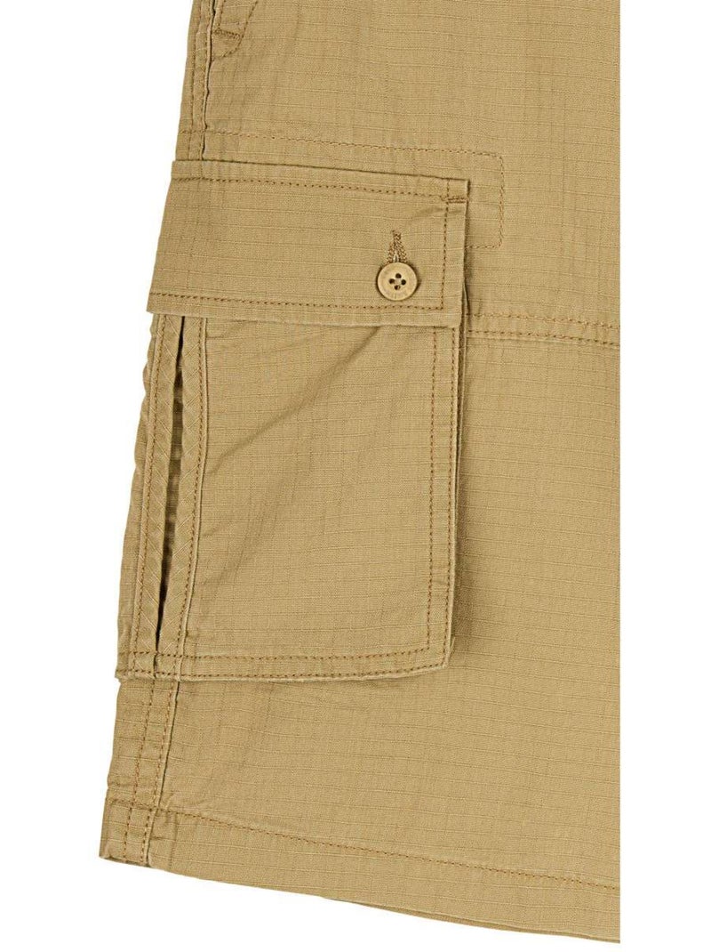 TEDDY SMITH - Short cargo coton regular Beige - Kiabi