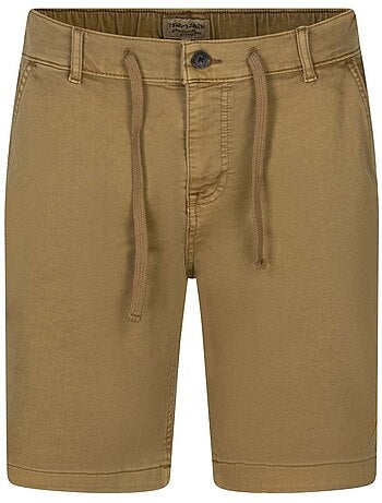 TEDDY SMITH - Short Chino coton mélangé droit