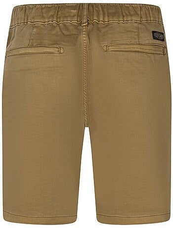 TEDDY SMITH - Short Chino coton mélangé droit