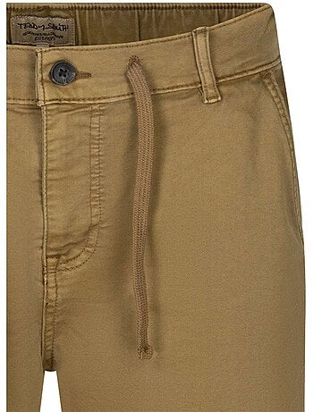 TEDDY SMITH - Short Chino coton mélangé droit
