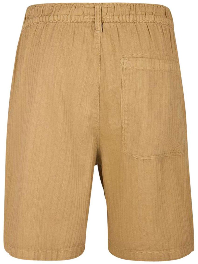 TEDDY SMITH - Short coton droit Gris Marron Blanc - Kiabi