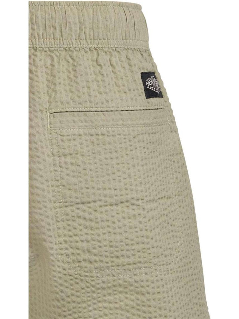 TEDDY SMITH - Short coton droit Vert - Kiabi
