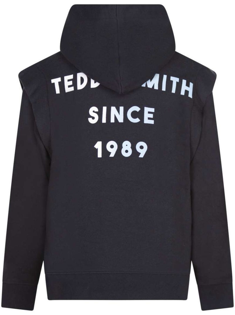 TEDDY SMITH - Sweat à capuche coton Bleu - Kiabi