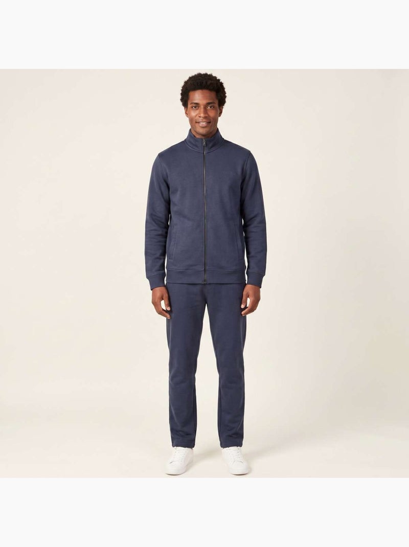 TEDDY SMITH - Sweat col montant droit Bleu - Kiabi