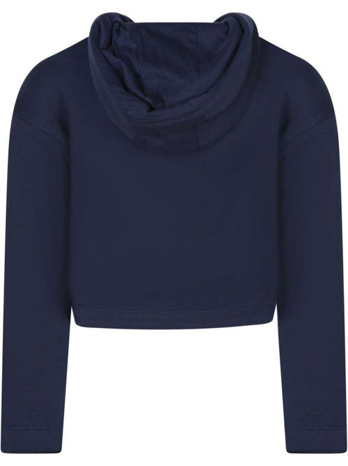 TEDDY SMITH - Sweat coton mélangé col à capuche droit - Kiabi