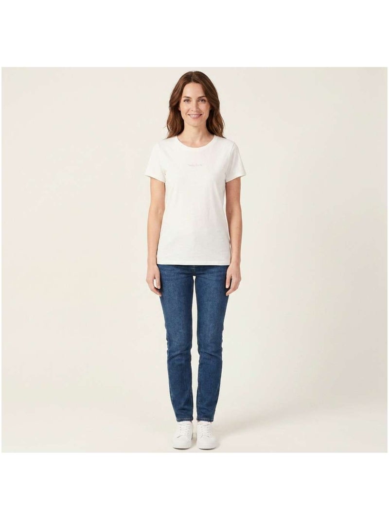 TEDDY SMITH - T-shirt coton Blanc - Kiabi