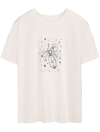 TEDDY SMITH - T-shirt coton col rond