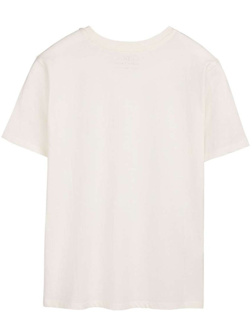 TEDDY SMITH - T-shirt coton col rond Blanc - Kiabi
